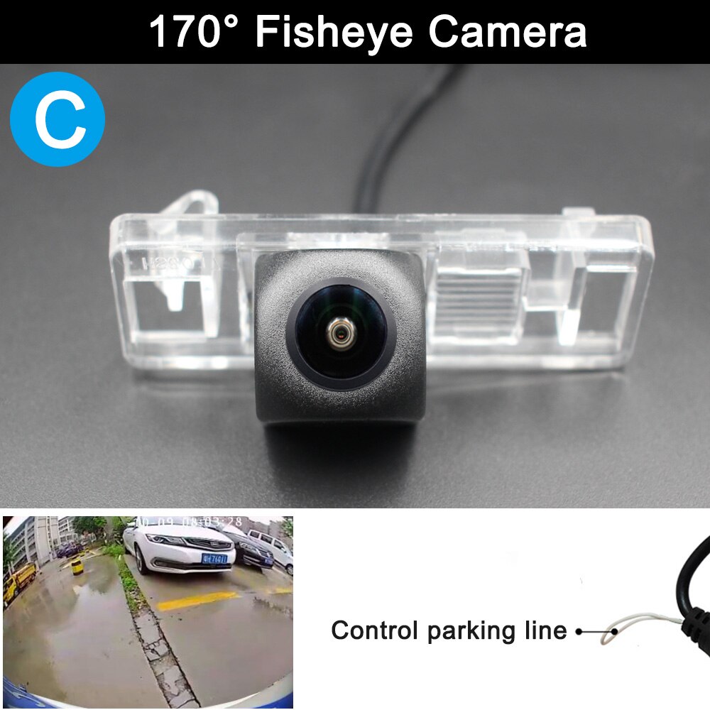 Til nissan qashqai  j10 j11 dualis  j10 2007 nattesyn bakkamera bakkamera bil backup kamera hd ccd køretøj: C 170 fiskeøje