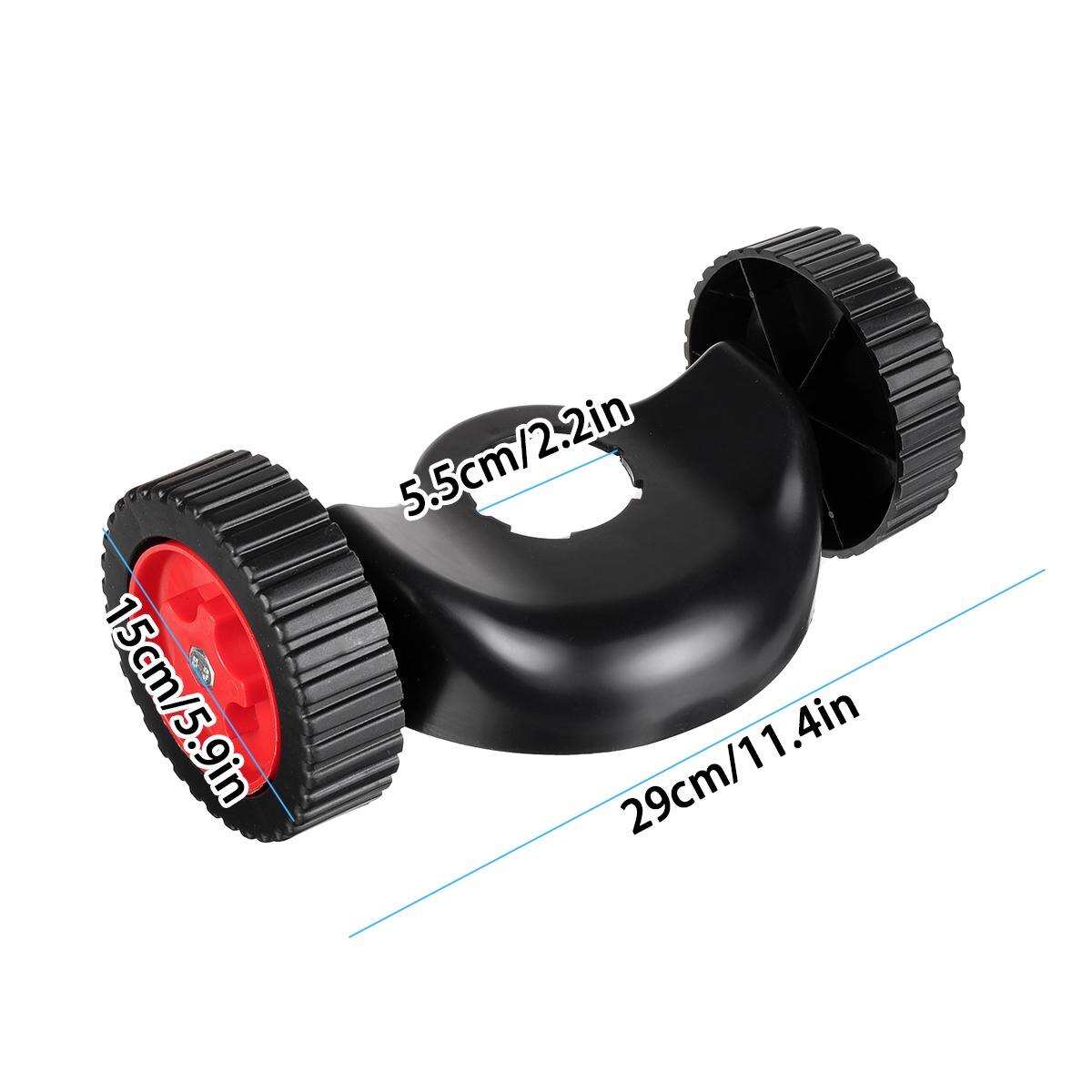 Grass Trimmer Rolling Wheel Effective Comfortable Garden Lawn Mower Accessories String Cutter Guider Tools