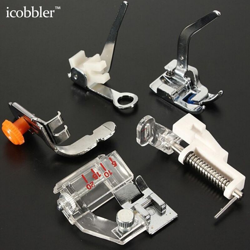 Lot De 2 Pieds De Biche Multifonctions Pour Machines à Coudre – Rouleau, Yamato AZ6020G