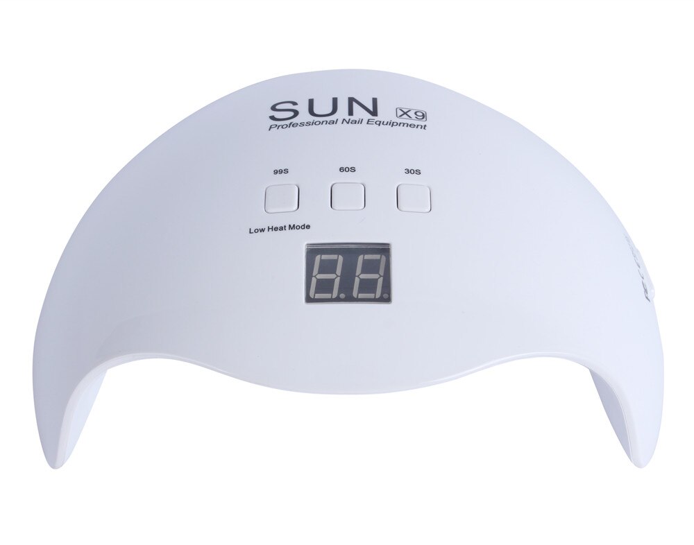 48W Zon X9 Uv Led Lamp Nagel Droger Voor Gel Polish Uitharding Met Timer 30 S/60 S /99 S Smart Nail Machine Nail Art Gereedschap 100-240V: Default Title