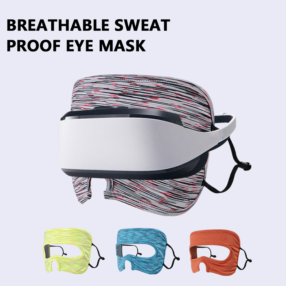 For Oculus Quest 2 1 Virtual Reality Headset Eye Mask Cover VR Glasses Adjustable Elastic Breathable Sweat Band VR Accessories