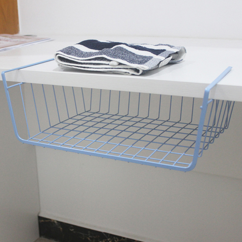 1 stk køleskab vaskemaskine støvtæt betræk diverse opbevaring multifunktionsarrangør i køkkenstuen: Blå