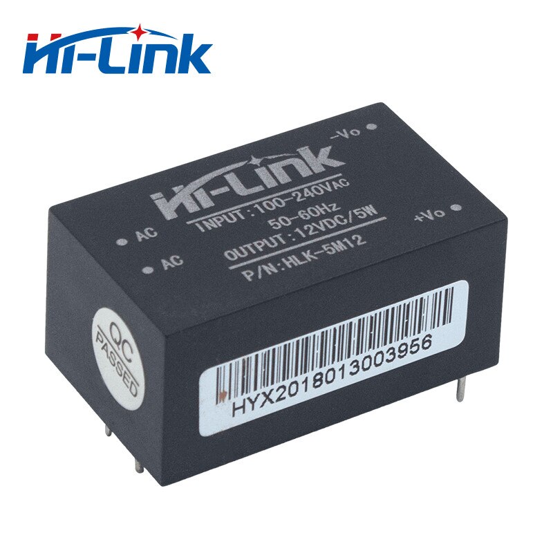 Freies HLK-5M12 220 v to12V 5 watt mini netzteil modul intelligente haushalts schalt AC DC transformator