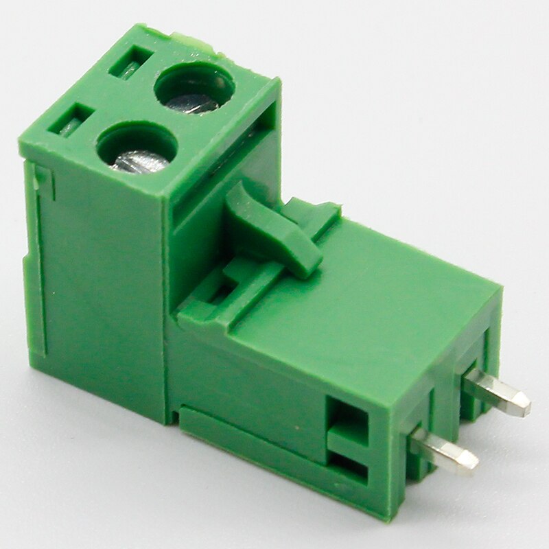 10 sets ht5.08 2pin Terminal plug type 300V 10A 5.08mm pitch connector pcb screw terminal block