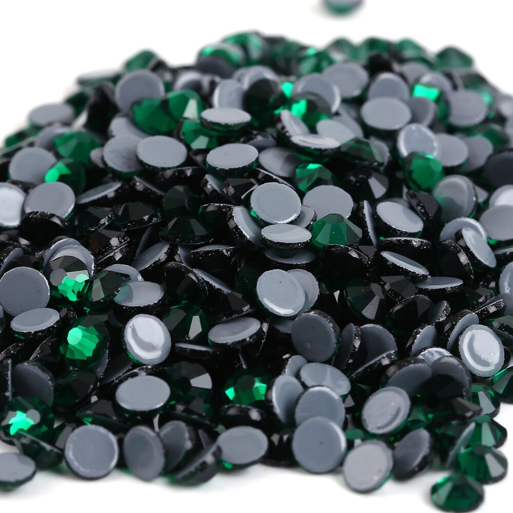 ss6,ss10,ss16,ss20,ss30 Emerald Color DMC Iron On ... – Grandado