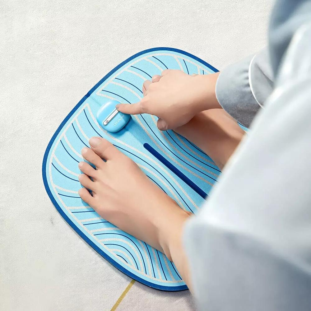 Xiaomi youpin leravan usb elektrische ems-voetspiermassage - pulsmassage-apparaat voor voetmat ter bevordering van de bloedsomloop en spierpijn