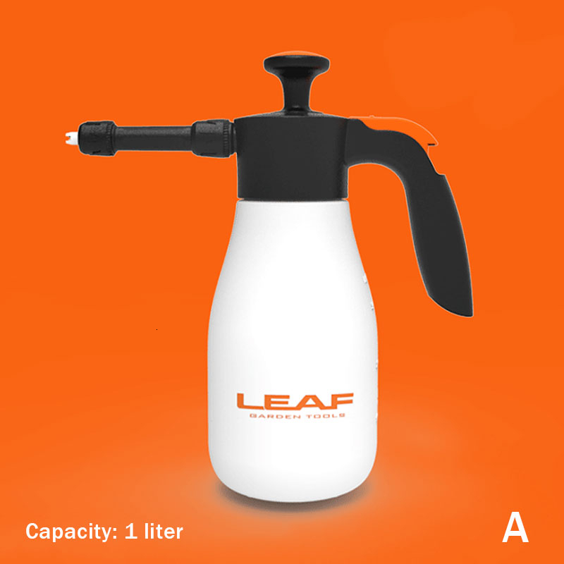 2L Plastic Foam Watering Can Pressure Type Small-scale Sprayer Car Cleaning High Pressure Watering Can Window Cleaning Tool: A