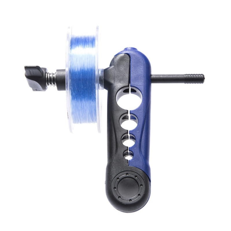 Portable Universal Fishing Line Spooler Adjustable for Various Sizes Rod Winder Board Spool Line Wrapper Mini Bobbin Reel