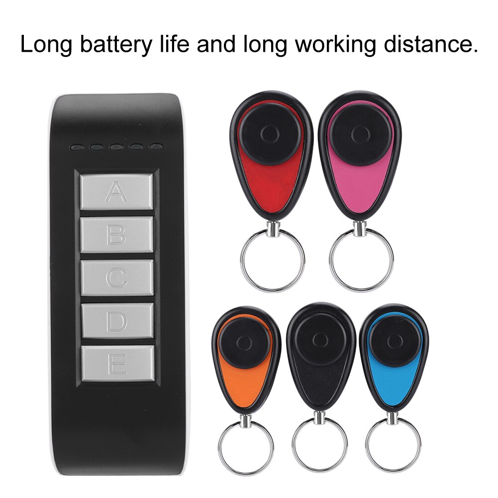 Wireless Remote Key Wallet Finder Receiver Receiver Anti-lost Locator Key Wallet Finder
