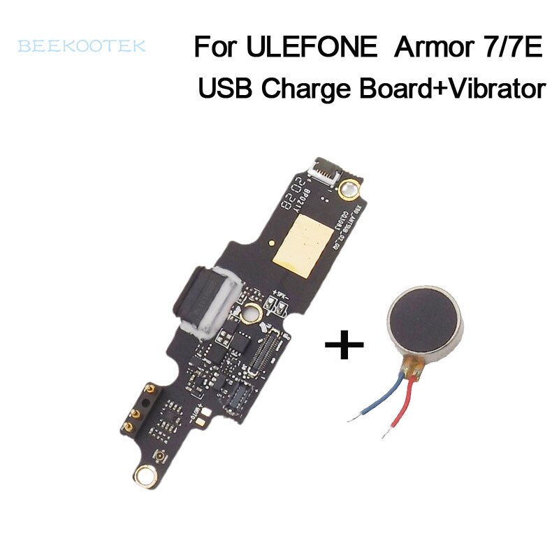 Originele Charge Dock Connector Usb Board Poort Met Vibrator Motor Flex Kabel Accessoires Voor Ulefone Armor 7/7E mobiel