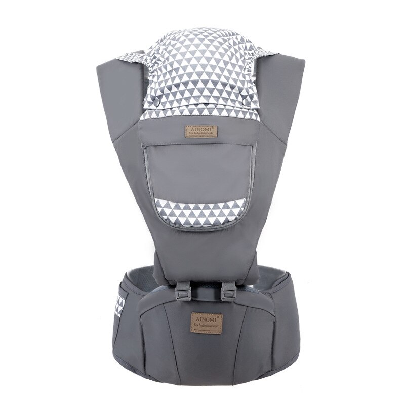 Safe-O-Kid 4-in-1 Ergonomic Baby Carrier with Detachable Hip Seat (3–36 Months, Up to 15kg)