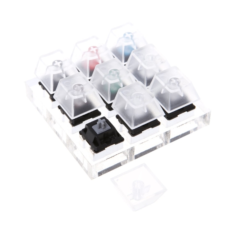 Mechanical Keyboard Switches 9 Cherry MX Keyboard Tester Kit Keycaps Testing Tool