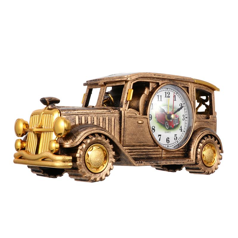 Car Sculpture Alarm Clock Luxury Retro Alarm Clock... – Grandado