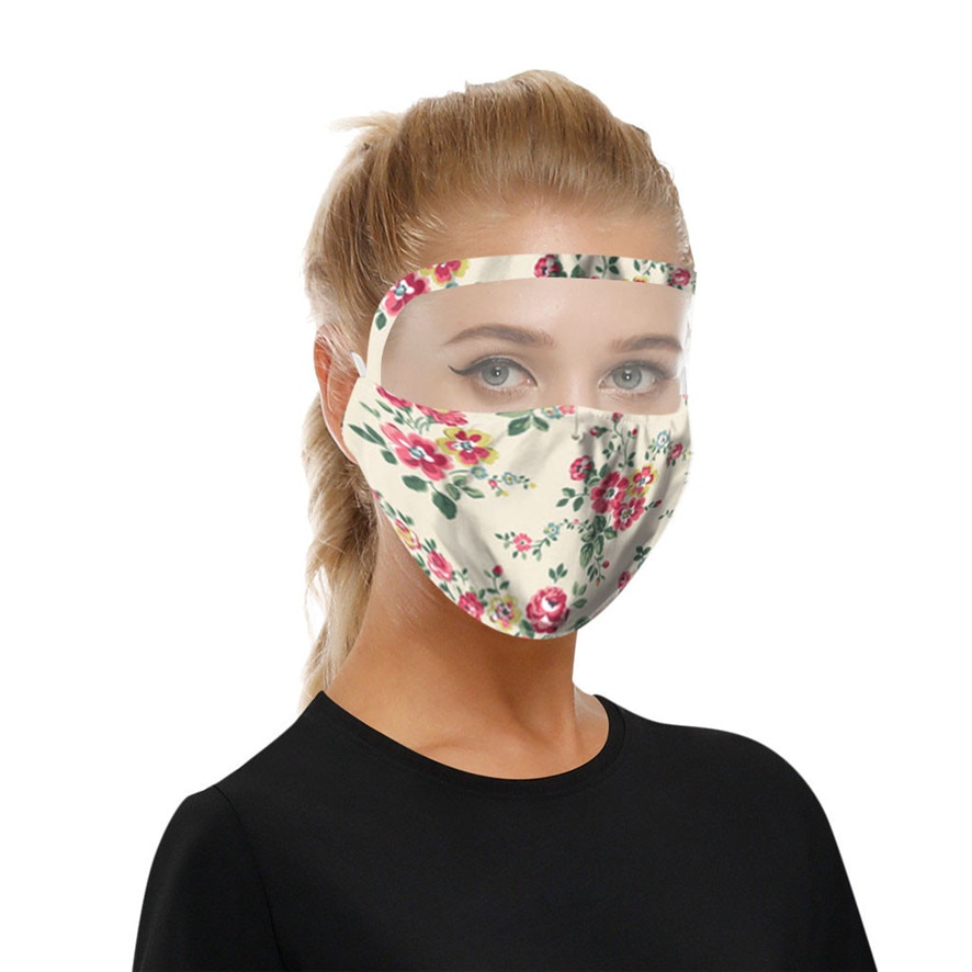 1PCS Safety Adult Washable Lip Visual Shield Splash Transparent Plastic Faces Shields Screen Spare Visors For Faces Protection