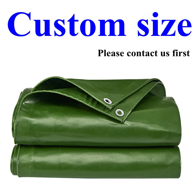 Rainproof Cloth 0.6mm Oxford Cloth Tarpaulin Outdoor Awning Waterproof Oilcloth Water Proof Shading Sail Dog Pet House Shelter: Custom size