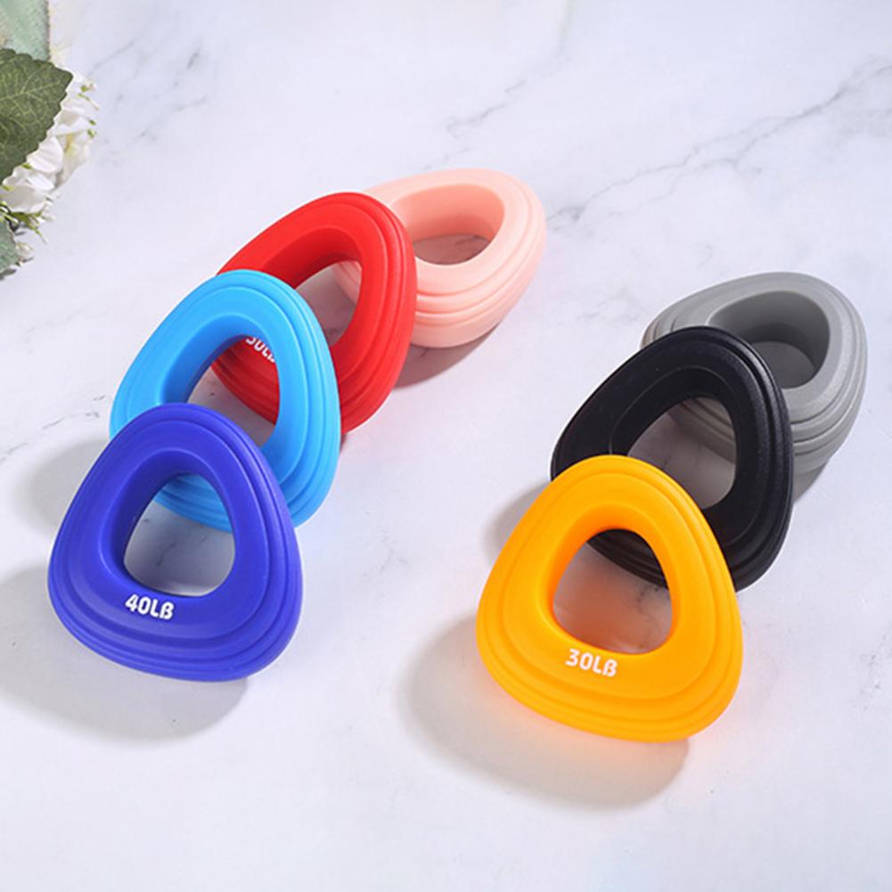 Hand Gripper Flexible Elastic Strengthener Silicone Triangular Finger Gripper Trainer for Office People эспандер динамометр