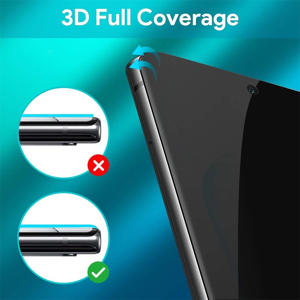 Vidrio templado para privacidad de Samsung Galaxy Note 20, Protector de pantalla 9h glas, vidrio Ultra Protector para Galaxy Note 20, 2 uds.