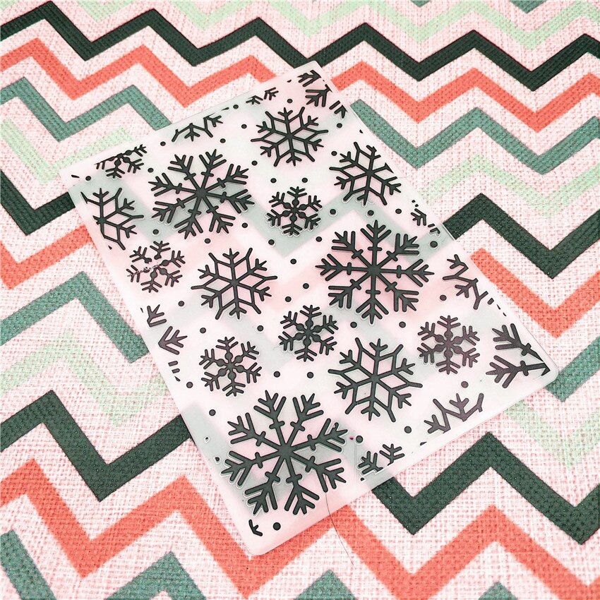 plastic snowflake template craft card making paper card album wedding decoration scrapbooking Embossing folders