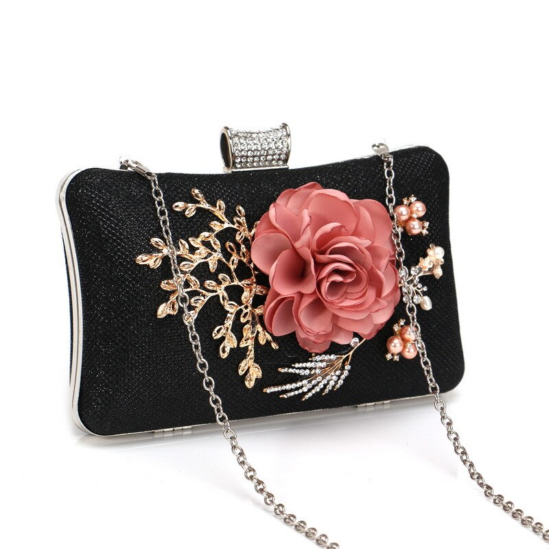 Avond clutch tas feest bruiloft kristallen clutch portemonnee crossbody tassen voor vrouwen luxe ketting schoudertas met strass zakje