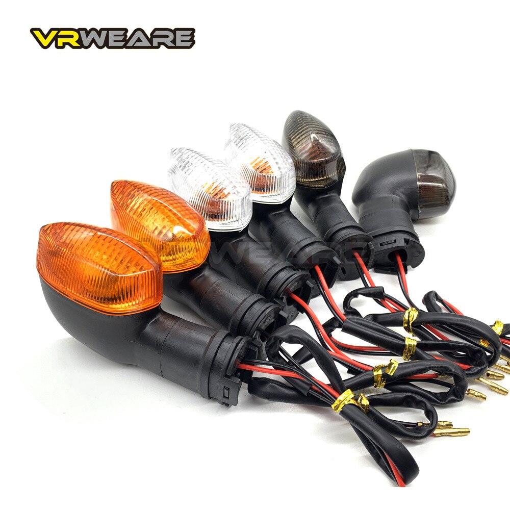 Clignotant de moto pour YAMAHA YZF R1 R6 R125 R25 R3 FZ-6N XJ6, clignotant avant et arrière Blub