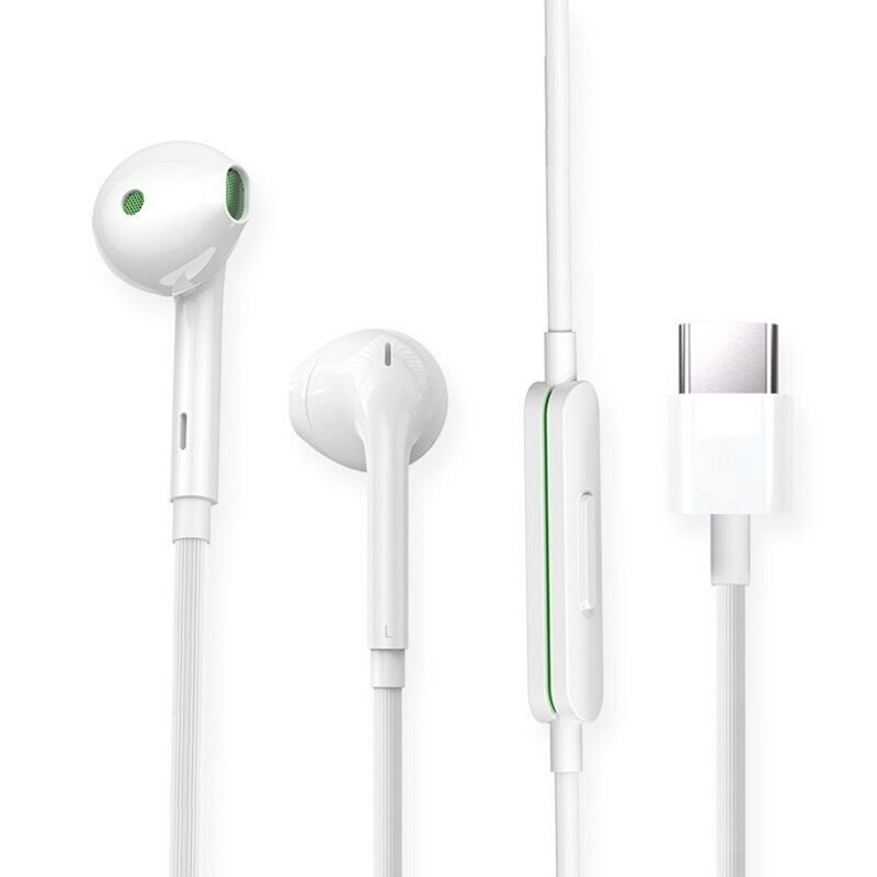 OPPO – écouteurs intra-auriculaires de Type C MH150, 3.5MM, casque de Sport avec micro, commande filaire, pour OPPO r13 R11 Pro Find X3 X2 Pro Reno 10 5: Type c