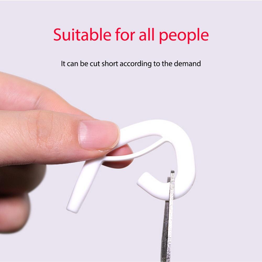 10pcs Silicone Earloop Cover for mask Soft Comfortable Ear Protection Hook Mask Ear Hook Anti-Slip Invisible Ear Grips Hook