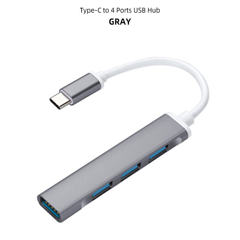 Wieloportowa stacja dokująca z wtyczką typu C HDMI VGA USB Power Delivery Hub do laptopa Macbook Pro HP DELL Surface USB 3.0 Dock: Type C To USB Hub