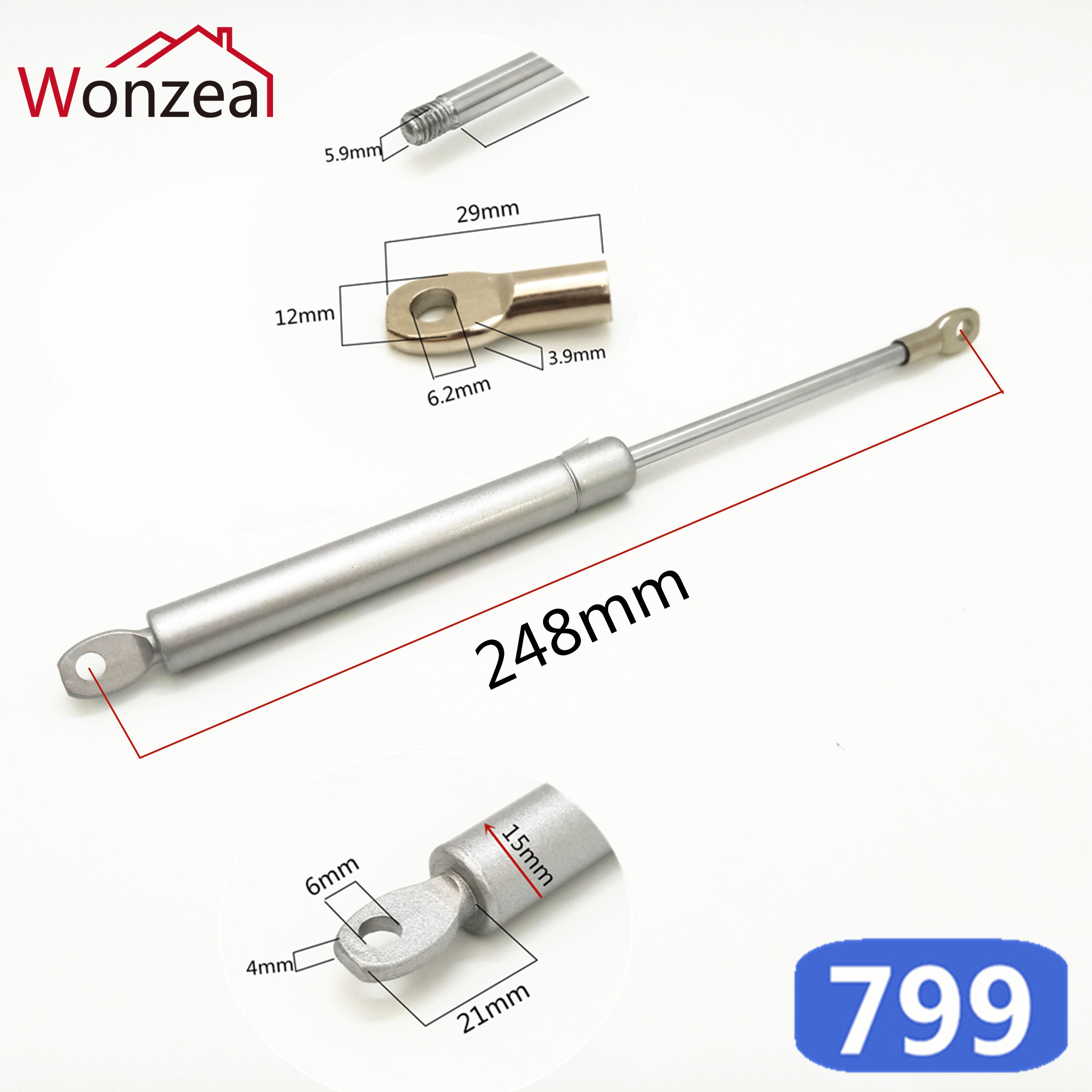 260mm hydraulisk lift up pneumatisk dørstøtte møbler gasfjeder køkkenskab hardware hængsel