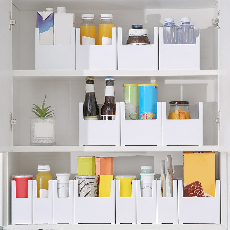Cabinet Storage Box Kitchen Spice Storage Box White Storage Box Seasoning Plate Rack Storage Shelf Storage Box Kitchen Organizer