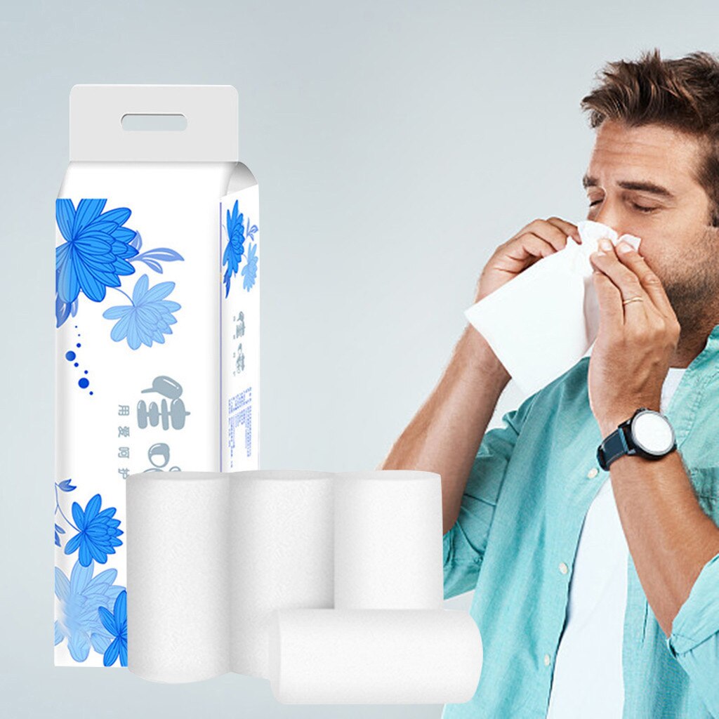 Strong Soft 4-Ply Toilet Paper Bath Tissue Giant Roll 12 Rolls Paper towels, soft toilet paper, white toilet paper roll toil