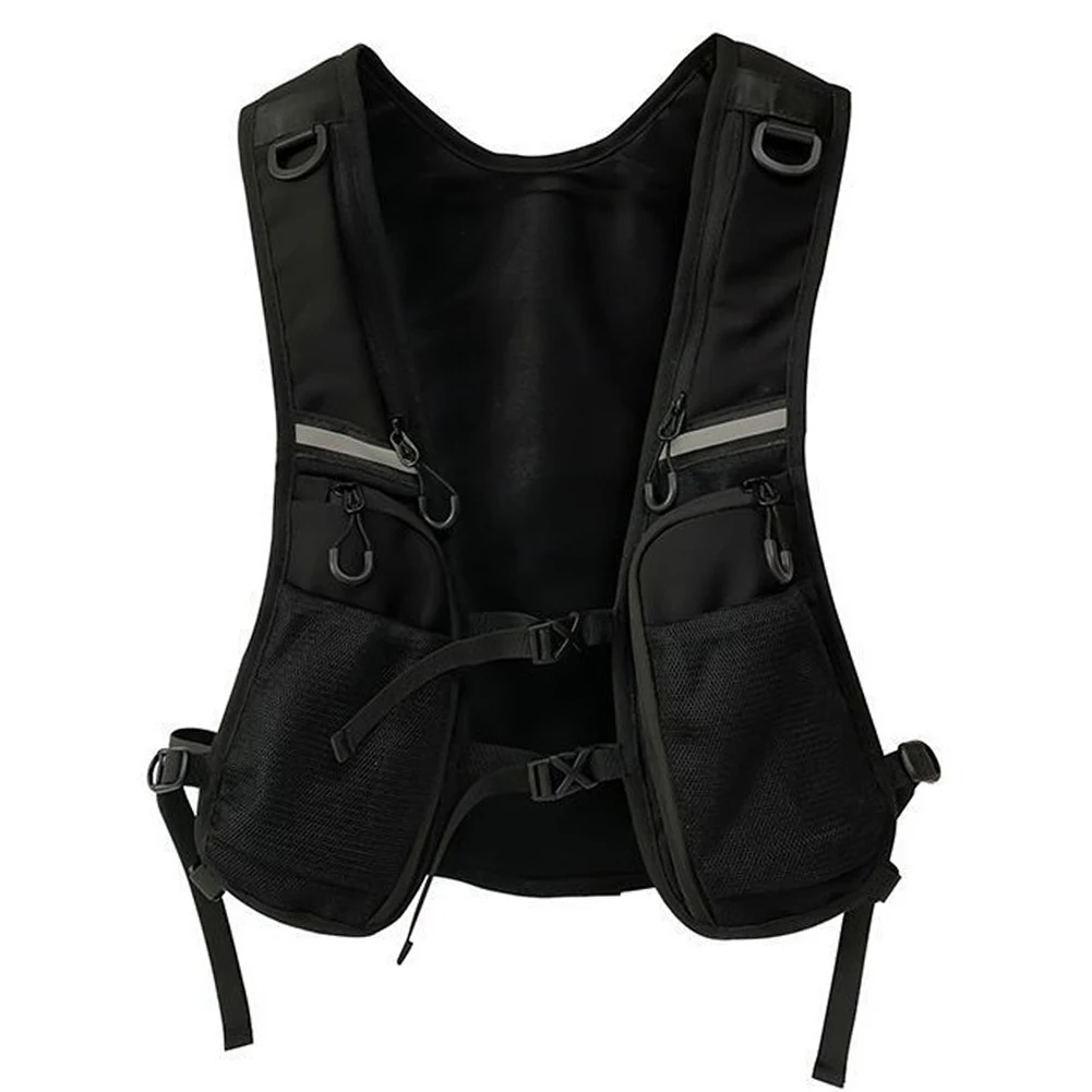 Sac à dos léger DulglaChest fonctionnel, poche en verre, rangement supplémentaire, support de téléphone pour le cyclisme