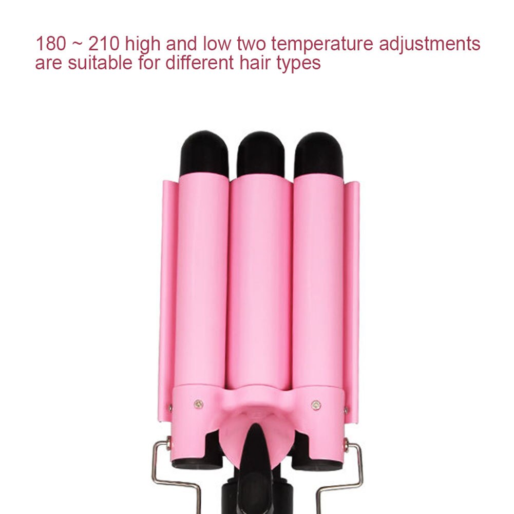 Curling Iron Ceramic Triple Barrel Hair Styler Hair Waver Styling Tools Hair Curler Electric Curling Hairstyling