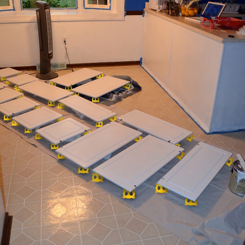 36 Pcs Painters Paint Stand, Cabinet Door Painting And Drying Rack, Painting Stand For Canvas. Plastic Mini Cone Risers