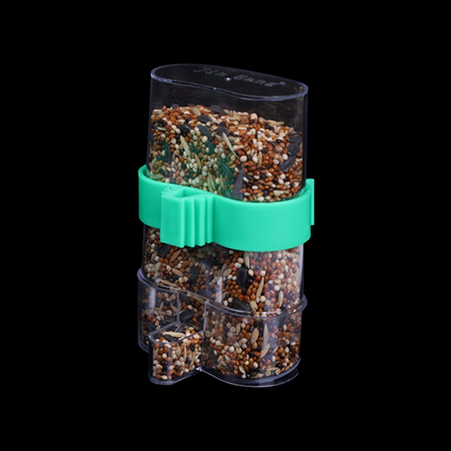 Automatic Bird Feeder for Cage Dry Food Dispenser Bird Seed Food Water Feeding Feeder Dispenser for Parrot Bird Squirrel