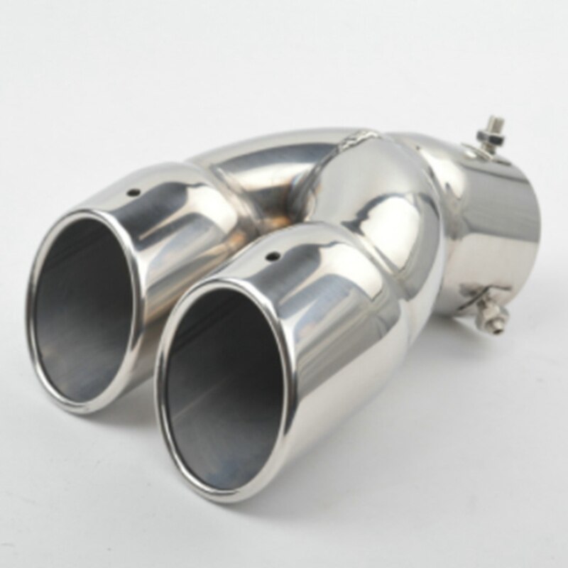 Stainless Steel Cover Decoration Rear Tail Pipe Tips Tail Pipe Tail Decoration Exhaust Pipe Tail Throat