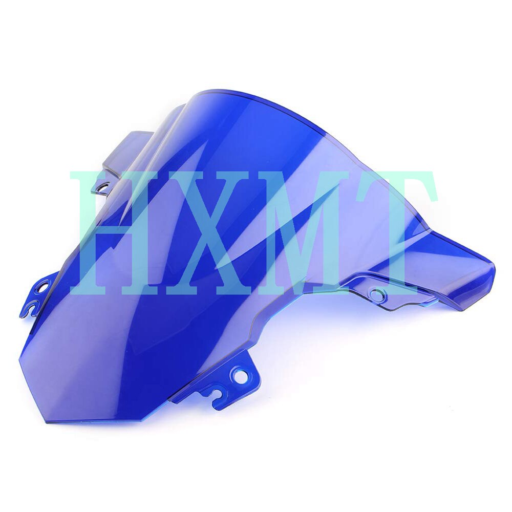 HotSale dla BMW S1000RR S 1000 RR 2015 2016 2017 2018 czarny wędzone motocykl ekran szyby podwójna bańka S1000: niebieski