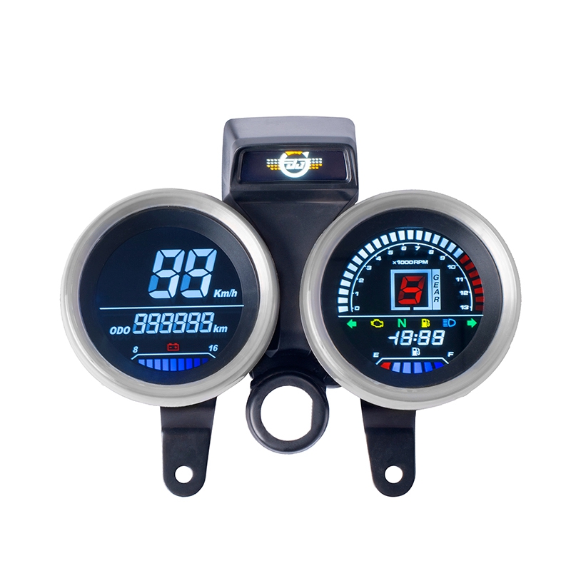 Digital målerenhet for suzuki  gn 125 speedometer kilometerteller måler girindikator motorsykkelmålerinstrument