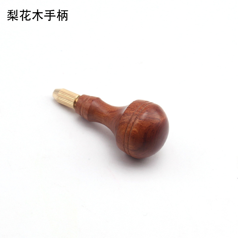 Punzón de cuero con forma de diamante, herramienta para manualidades, punzón de costura a mano, 1 unidad