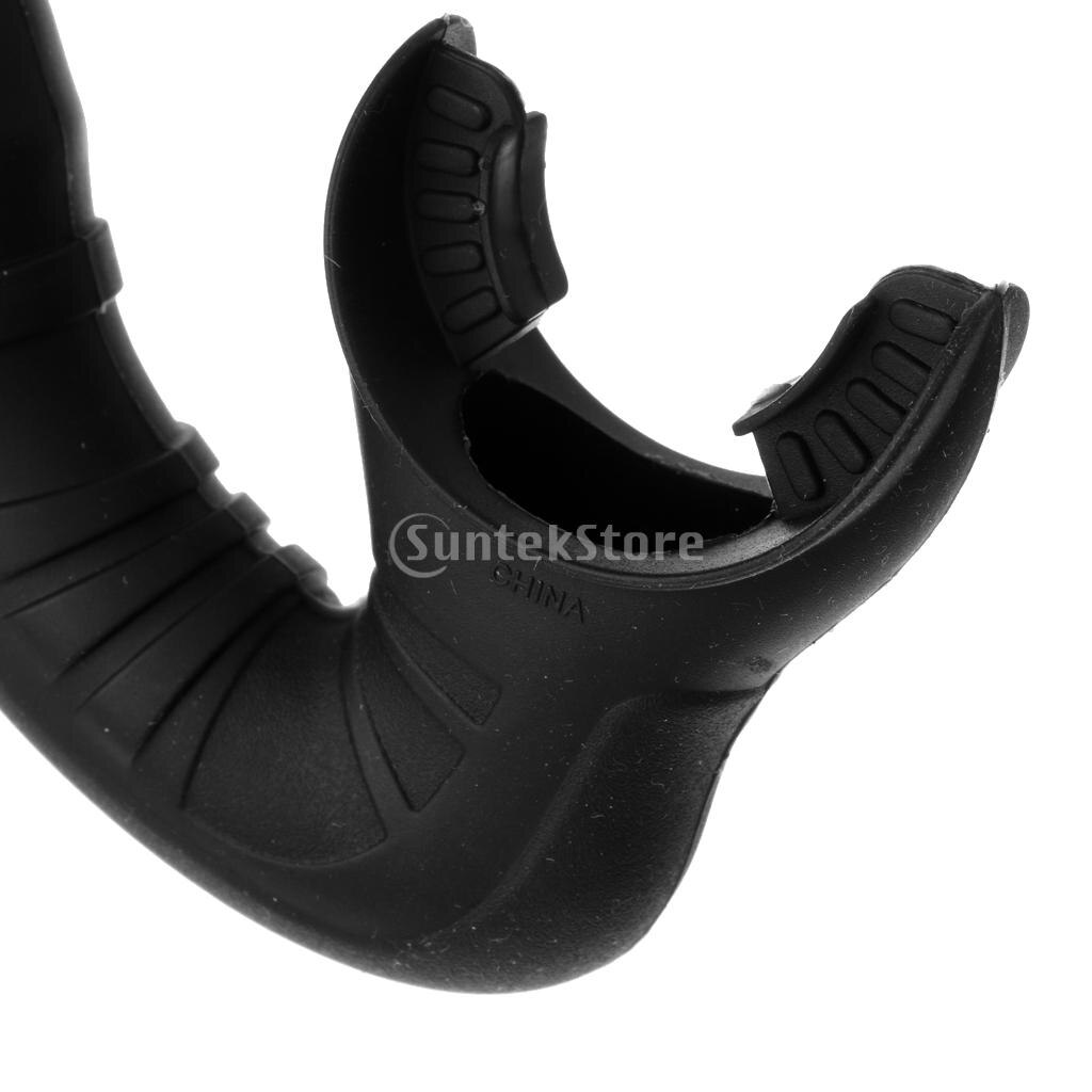 Universal Wet Breathing Tube Snorkeling Snorkel Underwater Free Diving Scuba Air Tube Swim Equipment with Silicone Mouthpiece