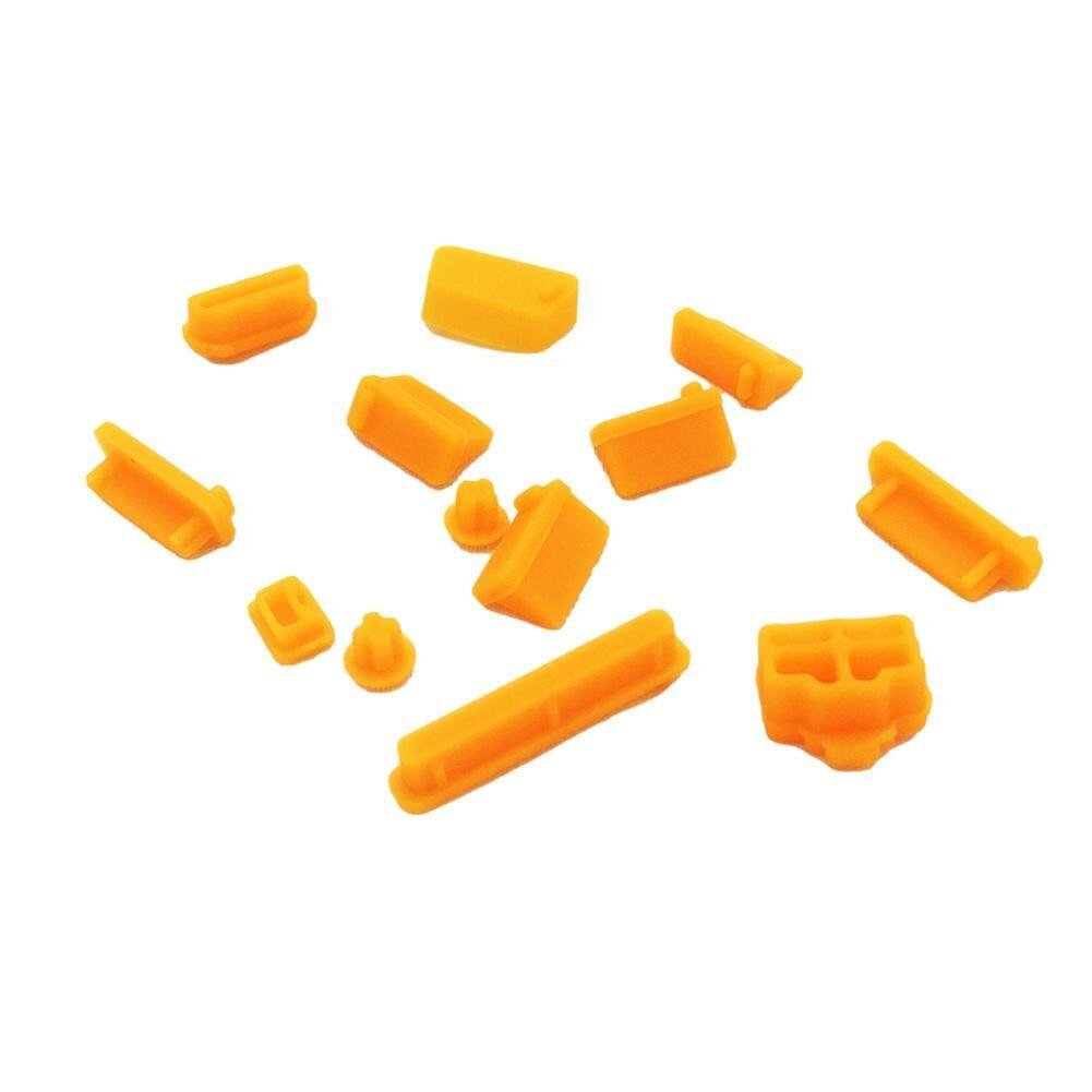 1 Bag Universal Elastic Silicone Anti-dust Laptop Port Protector Dustproof Notebook Computer Port Plug Anti-dust Stopper Cover