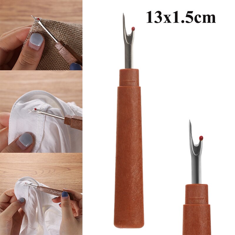 1 Stalen Stitcher Naaien Priem Zakken Gat Haak Diy Handgemaakte Lederen Craft Tool Plastic Handvat Kegel Naald Schoen Reparatie Naald: D-2