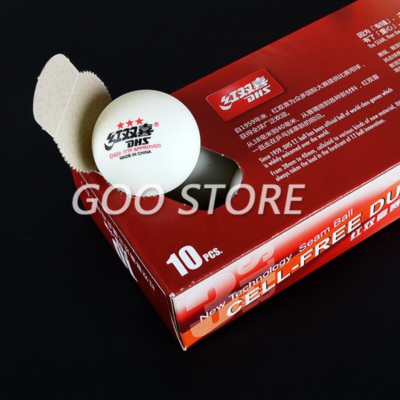 30 bollar / 60 bollar dhs 3- stjärniga  d40+  bordtennisboll original 3 stjärnigt sömt material abs plast pingisbollar poly