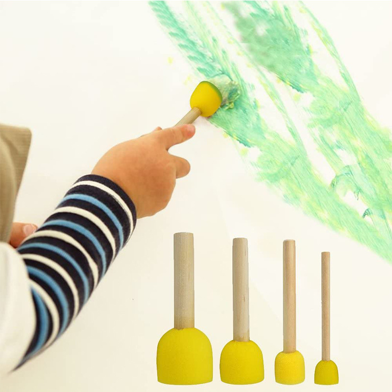 20 peças esponja para pintar esponjas para pintar artesanato esponja para colorir esponja pintura aquarela