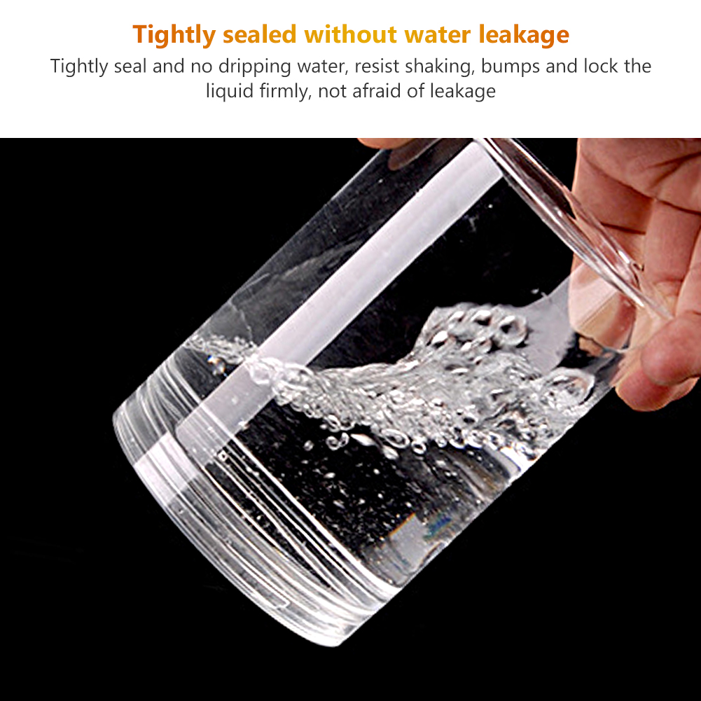 10pcs 30/50/60/80/100/120/150ml Food Storage Jars Clear Lid Bottle Pot Balm Plastic Container Can Tin Transparent Screw Empty