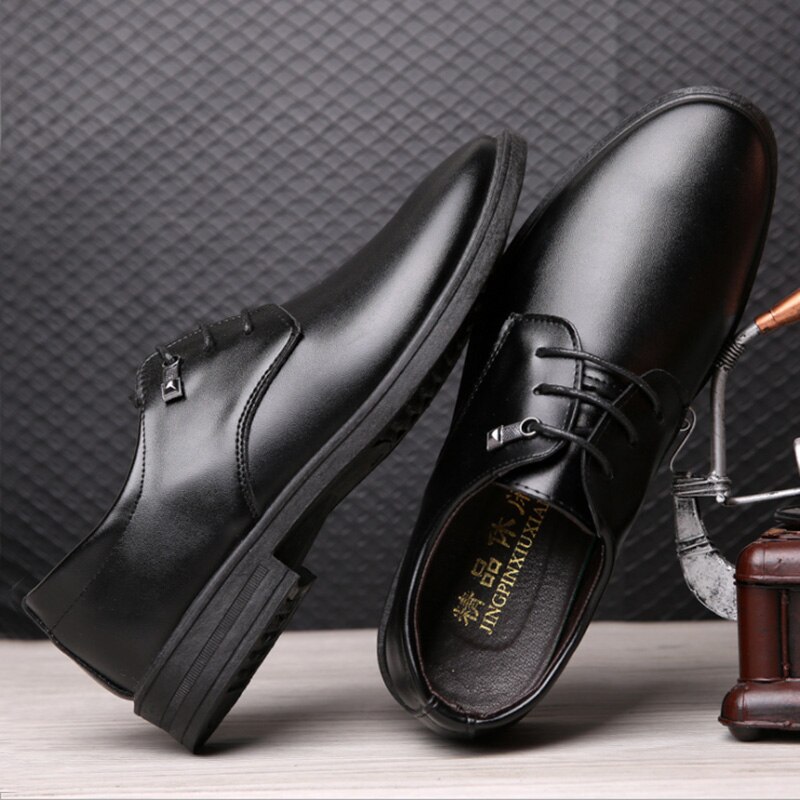 Herenschoenen eenvoudig trendy klassiek vrijetijdsschoenen all-match koreaanse stijl antislipschoen heren heren retro puntschoen deodorant