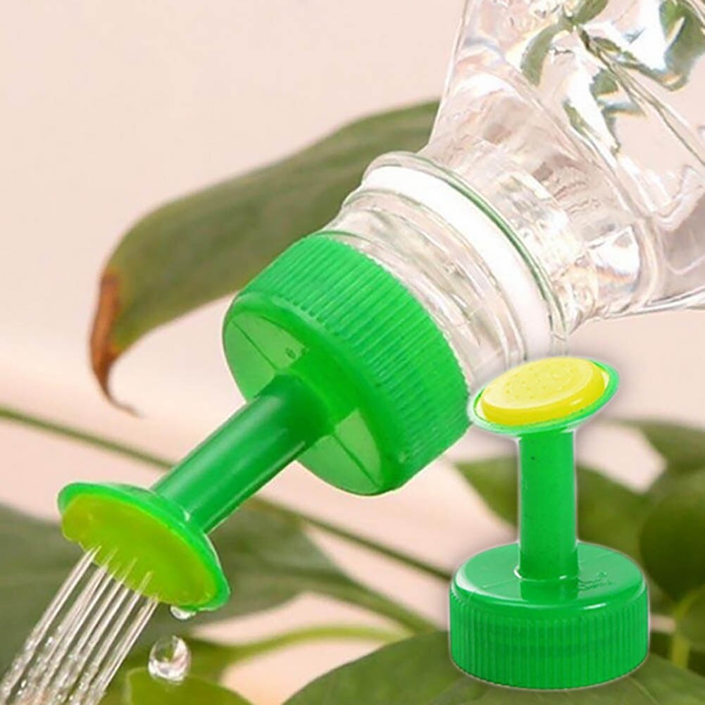 Bouchon de bouteille en plastique, Pot d'arrosage, buse de bouteille, petit calibre pour l'arrosage des fleurs, pomme de douche, outils de jardinage
