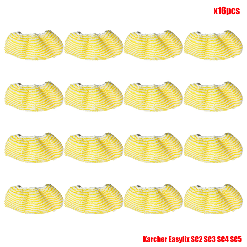 Accessories For Karcher Easyfix SC2 SC3 SC4 SC5 Handheld Vacuum Cleaner Microfiber Cleaning Pad Cover Steam Mop Cloth Rags Parts: Dark Grey