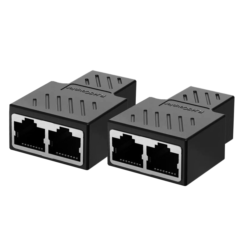 Rj45-Koppler Katze6 Katze5e Ethernet-Kabel-Verlängerung-Adapter 1000Mbps-Lan-Anschluss in Linie Koppler weiblich zu weiblich: Anderes