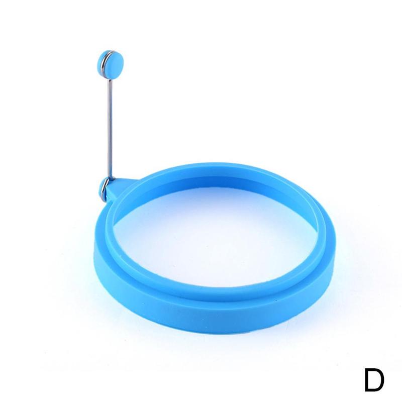 Silikon stekt ägg pannkaksring omelett stekt för matlagning formare ugn form panna stekägg kök runt frukost ägg  n0 h 0: D