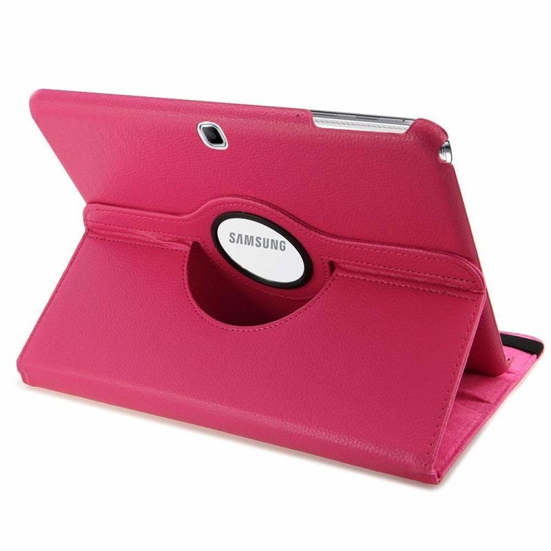 360 Degree Rotating PU Leather Flip Cover Case For Samsung Galaxy Tab 4 10.1 SM-T530 T531 T535 10.1inch Tablet Smart Stand Cover